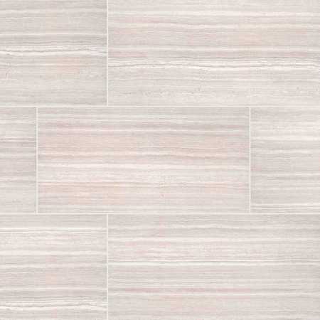 MSI Charisma White 12 In. X 24 In. Matte Ceramic Floor And Wall Tile, 8PK ZOR-PT-0278